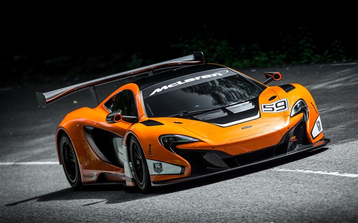 2015 650S GT3 McLaren Supersportwagen, Straßen Hintergrundbilder Bilder