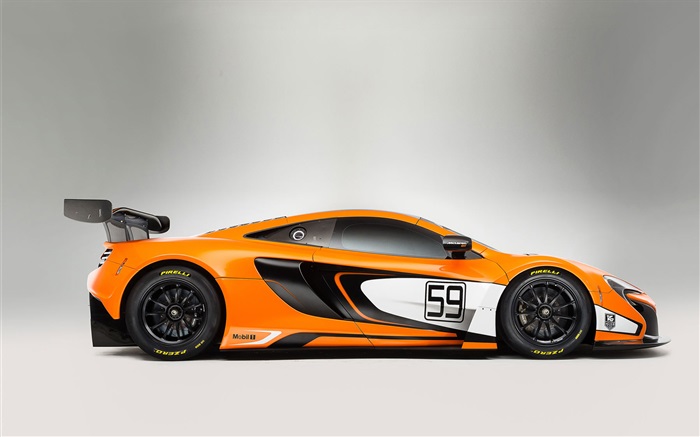 2015 650S GT3 McLaren Supersportwagen Seitenansicht Hintergrundbilder Bilder