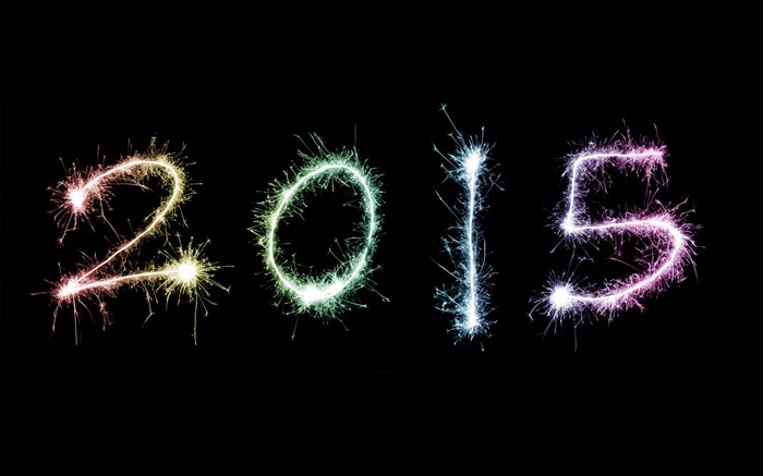 2015 Silvester Feuerwerk Hintergrundbilder Bilder