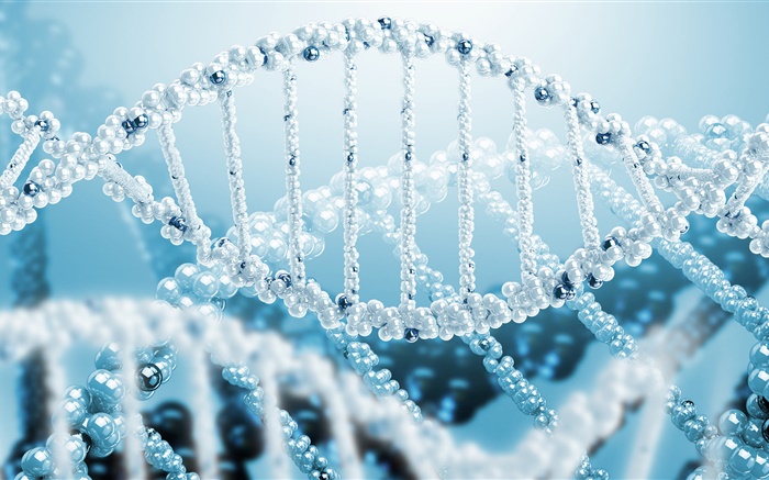 3D Wissenschaft, Spirale DNA Hintergrundbilder Bilder