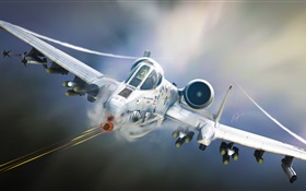 A-10 Tankbuster, Kampfflugzeuge HD Hintergrundbilder