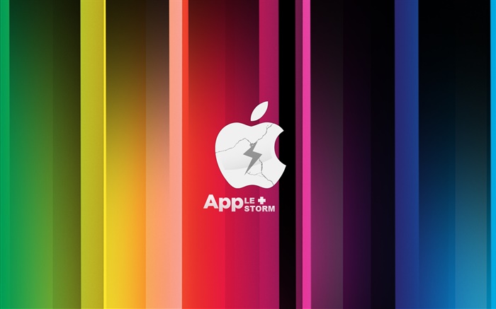 Apple-Sturm, bunt Hintergrundbilder Bilder
