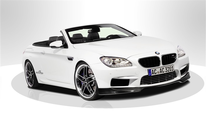 BMW M6 F13 weißen Auto Hintergrundbilder Bilder