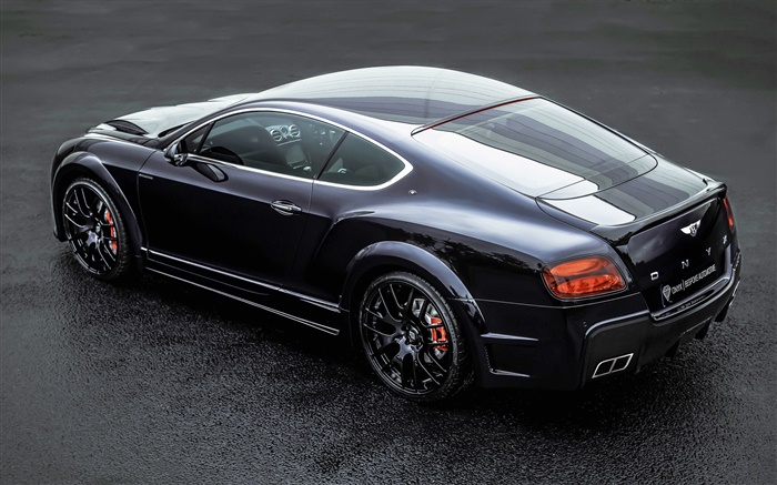 Bentley Continental GT ONYX hinteren Ansicht des Autos Hintergrundbilder Bilder