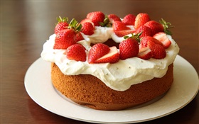 Schokoladen-Erdbeer-Sahne-Torte
