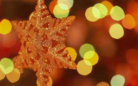 Weihnachten Schneeflocken, farbiges Halohintergrund HD Hintergrundbilder