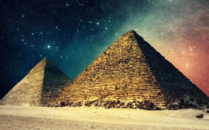 ägyptische Pyramiden Hintergrundbilder Bilder