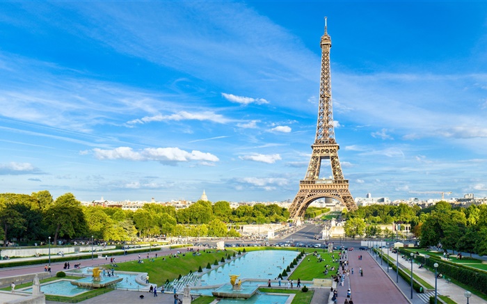 Eiffelturm, Paris, Frankreich Hintergrundbilder Bilder