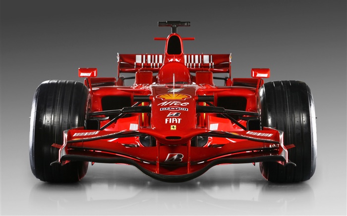 Ferrari-Rot-Rennwagen Vorderansicht Hintergrundbilder Bilder