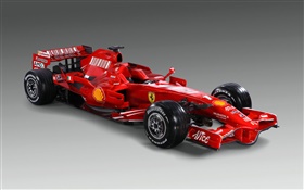 Ferrari-Rot-Rennwagen HD Hintergrundbilder