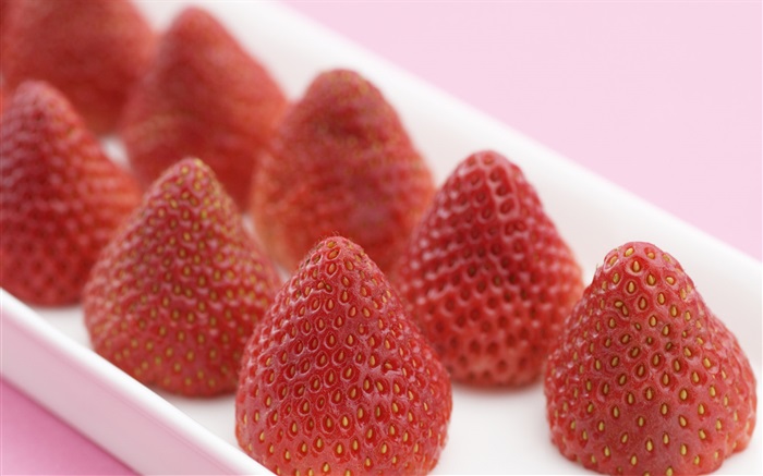Frisches Obst, Erdbeeren Hintergrundbilder Bilder