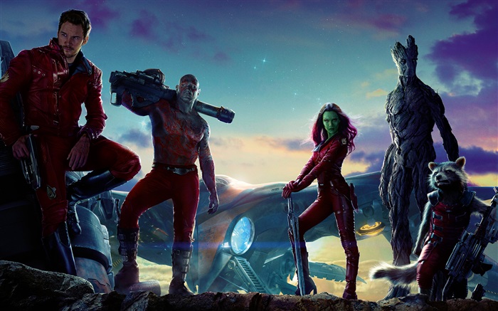 Guardians of the Galaxy, Filmfiguren Hintergrundbilder Bilder