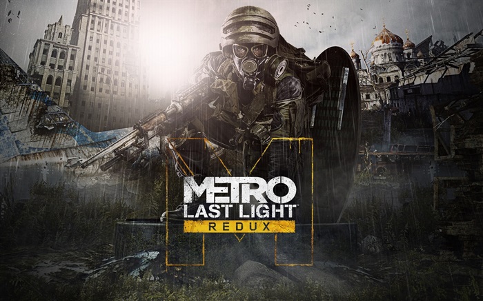 Metro 2033 Redux, regen, Soldat Hintergrundbilder Bilder