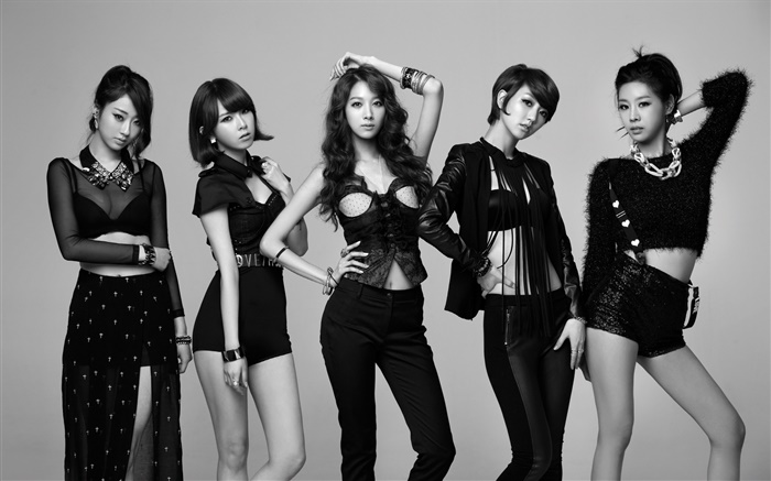 Nine Muses, Korea Musik Mädchen 09 Hintergrundbilder Bilder