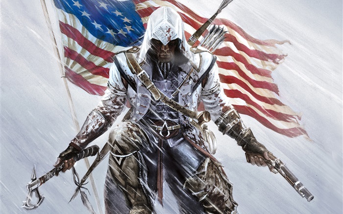 PC-Spiel, Assassins Creed III Hintergrundbilder Bilder