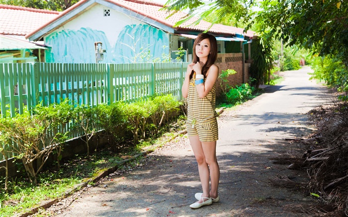 Sommermädchen, Taiwan Hintergrundbilder Bilder