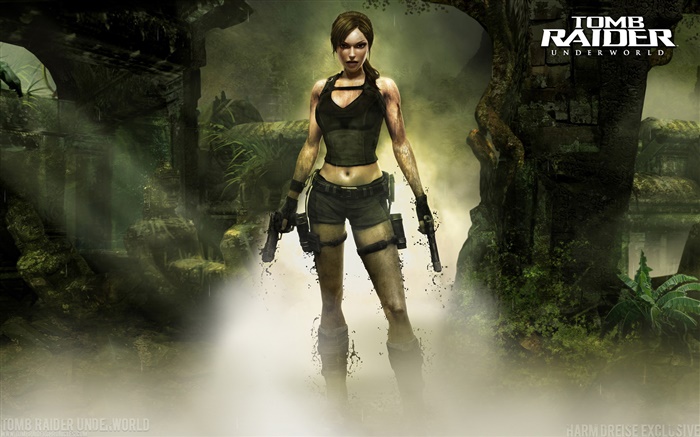 Tomb Raider: Under, schönen Mädchen Hintergrundbilder Bilder