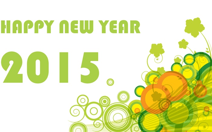 Vektor kreative, Happy New Year 2015 Hintergrundbilder Bilder