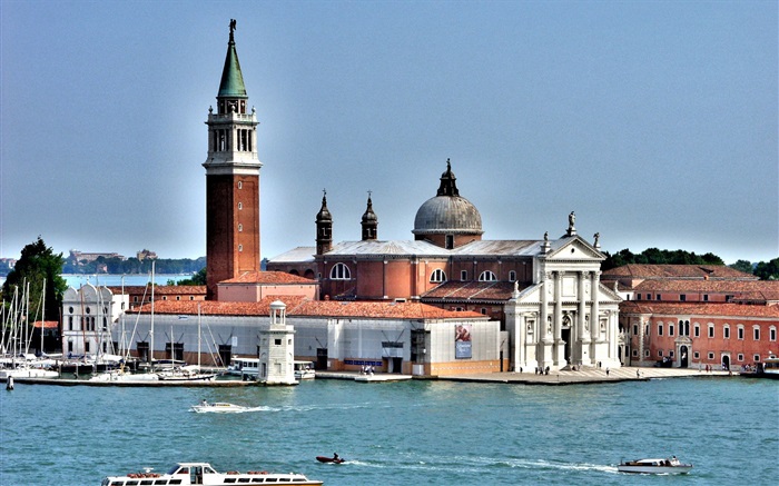 Venedig, Kirche Hintergrundbilder Bilder