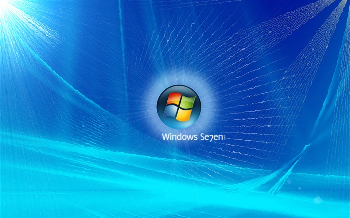 Windows 7, blau sonic Hintergrundbilder Bilder