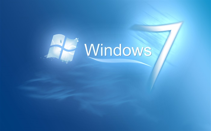 Windows 7 im blauen Wasser Hintergrundbilder Bilder