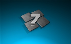 Windows Seven Art 3D HD Hintergrundbilder