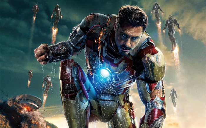 2013 Iron Man 3 Hintergrundbilder Bilder