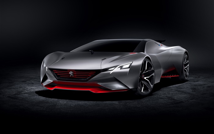 2015 Peugeot Konzept supercar Hintergrundbilder Bilder