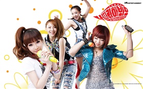 2NE1, koreanische Musik Mädchen 01 HD Hintergrundbilder