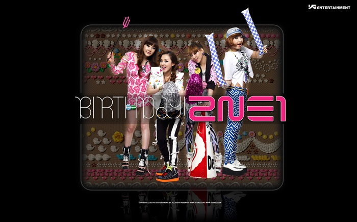 2NE1, koreanische Musik Mädchen 05 Hintergrundbilder Bilder