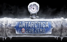 Antarktis, Unter-Null-Temperatur, kreative Bilder HD Hintergrundbilder