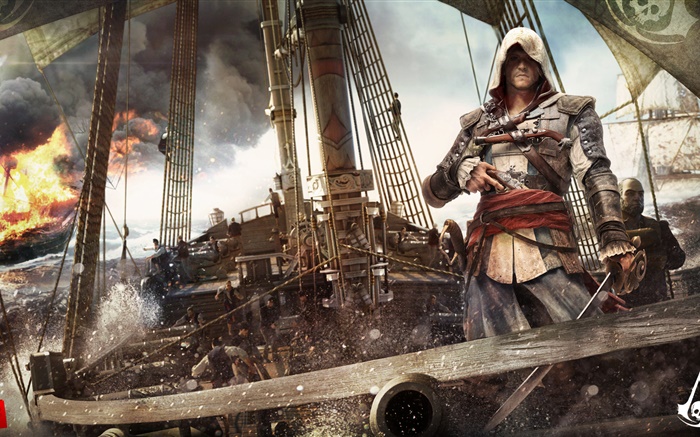 Assassins Creed 4: Black Flag, PC-Spiel Hintergrundbilder Bilder