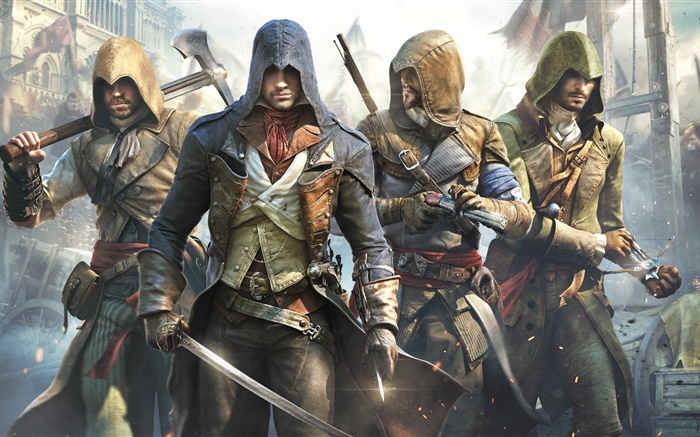 Assassins Creed: Unity 2015 Hintergrundbilder Bilder