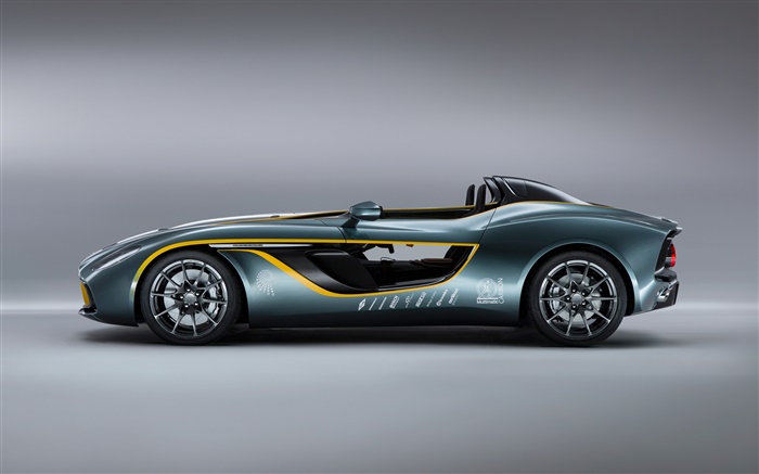 Aston Martin CC100 Speedster-Konzept supercar Seitenansicht Hintergrundbilder Bilder