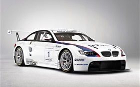 BMW M3 GT2 weißem supercar HD Hintergrundbilder