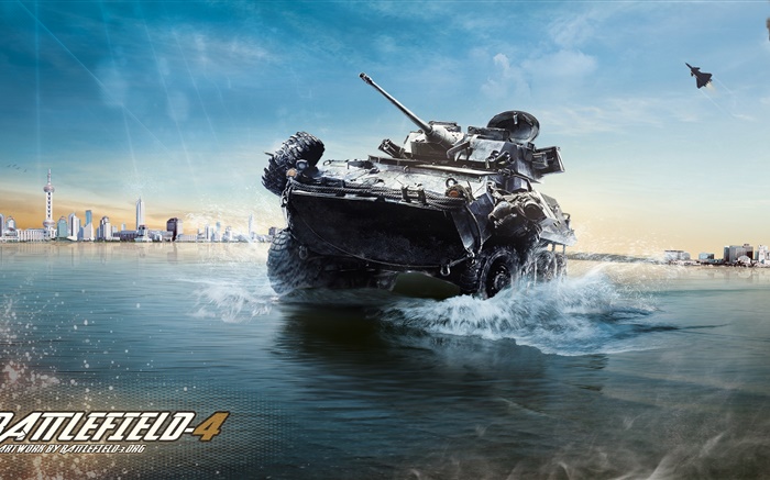 Battlefield 4, gepanzerte Fahrzeuge Hintergrundbilder Bilder