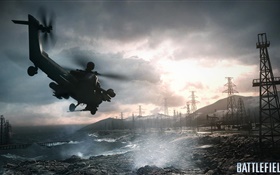 Battlefield 4, Hubschrauber HD Hintergrundbilder