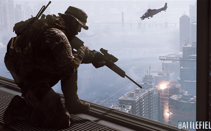 Battlefield 4, Scharfschützen Hintergrundbilder Bilder