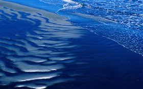 Strand, Meer, blauen Wasser HD Hintergrundbilder