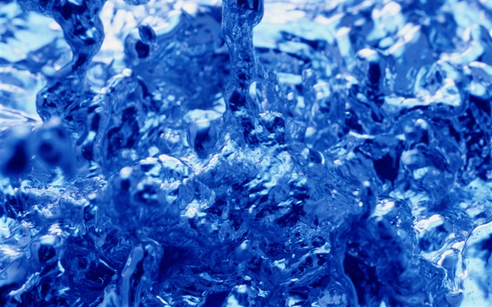 Blaues Wasser Makrofotografie Hintergrundbilder Bilder