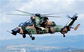 Camouflage Helikopterflug HD Hintergrundbilder