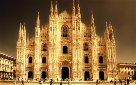 Kathedrale, Mailand, Italien, Gebäude HD Hintergrundbilder