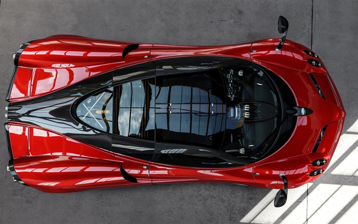 Forza Motorsport 5, rot supercar Draufsicht Hintergrundbilder Bilder