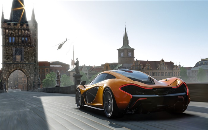 Forza Motorsport 5, supercar Rückansicht Hintergrundbilder Bilder