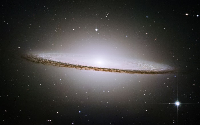 Galaxy Seitenansicht der Ring Hintergrundbilder Bilder