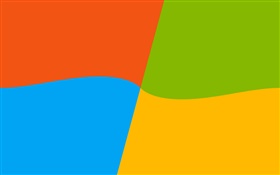 Microsoft Windows 9-Logo, vier Farben