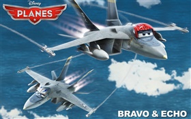 Flugzeuge, Kämpfer, Zeichentrickfilm HD Hintergrundbilder