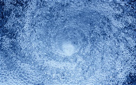 Wasserblase Whirlpool close-up HD Hintergrundbilder