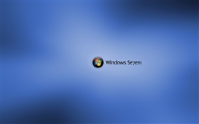 Windows Seven, blau blend HD Hintergrundbilder