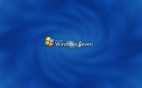 Windows Seven blauen Stil HD Hintergrundbilder
